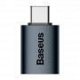 Переходник Type-C - USB Baseus ZJJQ000003, синий титан