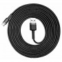 Кабель для айфона 17 (USB - Type-C) Baseus CATKLF-C91 Cafule Cable 2m Red+Black