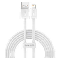 Кабель для зарядки айфона (USB - Lightning) Baseus CALD000502 Dynamic Series Fast Charging Data Cable 2m White