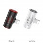Адаптер (разветвитель) lightning to 2X lightning Borofone BV6, чёрный