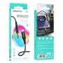 AUX кабель для iPhone Borofone BL7, чёрный