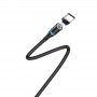 USB Кабель BU16 Type-C, Borofone, магнитный, черный