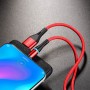 USB Кабель BU16 Type-C, Borofone, магнитный, красный