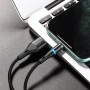 USB Кабель BU16 Lightning, Borofone, магнитный, чёрный
