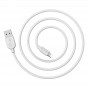 USB Кабель BX14 Lighting, Borofone, белый 1м