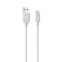 USB Кабель BX14 Lighting, Borofone, белый 1м