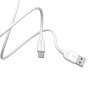 USB Кабель BX14 Type-C, Borofone, белый 2м