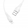 USB Кабель BX18 Lighting, Borofone, белый 1м