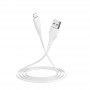 USB Кабель BX18 Lighting, Borofone, белый 1м
