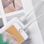 USB Кабель BX18 Lighting, Borofone, белый 1м