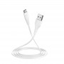 USB Кабель BX18 Micro, Borofone, белый 2м