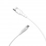 USB Кабель BX18 Micro, Borofone, белый 2м
