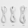 USB Кабель BX18 Micro, Borofone, белый 2м