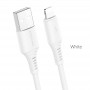USB Кабель BX47 Lightning, Borofone, белый USB Кабель BX47 Lightning, Borofone, белый
