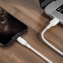 USB Кабель BX47 Lightning, Borofone, белый USB Кабель BX47 Lightning, Borofone, белый