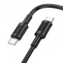 Кабель Borofone X111 Type-C - Type-C (1м., 3A) цвет: черный