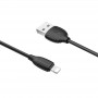 USB Кабель BX19 для Lightning, Borofone, черный