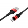 USB Кабель BX21 Lighting, Borofone, красный