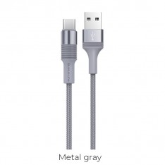 USB Кабель BX21 Type-C, Borofone, серый