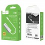 USB-HUB (разветвитель USB) Hoco HB1 Type-C на 4 USB порта (версии 2.0), цвет серебряный