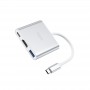 USB-HUB Type-C Hoco HB14 Многофункциональный: USB (версии 3.0), HDMI, PD