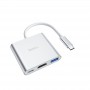 USB-HUB Type-C Hoco HB14 Многофункциональный: USB (версии 3.0), HDMI, PD