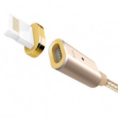 Hoco U16 USB-Lightning Магнитный кабель 1.2 м золотой