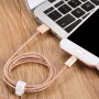 Hoco U16 USB-microUSB Магнитный кабель 1.2 м. золотой