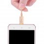 Hoco U16 USB-microUSB Магнитный кабель 1.2 м. золотой