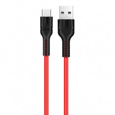 Кабель USB - Type C, Hoco U31, цвет красный