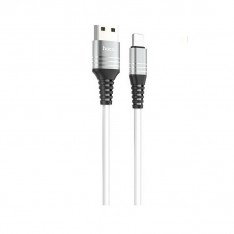 Кабель для Iphone Lightning USB для зарядки телефона и синхронизации данных, Hoco U46 1м, цвет белый