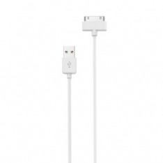 Hoco X1 для iPhone 4 USB-30 pin кабель 1м белый