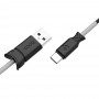 Кабель Type-c USB для зарядки телефона и синхронизации данных, Hoco X24 1м, цвет черный