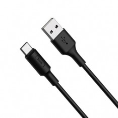 Кабель USB - Type C, Hoco X25, цвет чёрный