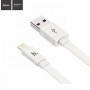 Hoco X5 Bamboo USB кабель Lightning 1м белый