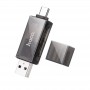 Кардридер Hoco DHD01 ( USB 2.0 / Type-C ) Кардридер Hoco DHD01 ( USB 2.0 / Type-C )