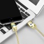 Кабель для iPhone Hoco U30, золотой