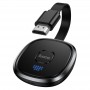 Переходник HDMI-WiFi Hoco UA47 2м, металлик