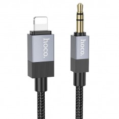 Audio-кабель (AUX) для iPhone Hoco UPA32A, черный