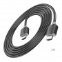 Кабель HDMI Hoco US08, 2m, черный
