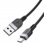 Кабель Hoco X109 USB  - Type-C (2 метра) силиконовый, черный