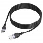 Кабель Hoco X109 USB  - Type-C (2 метра) силиконовый, черный