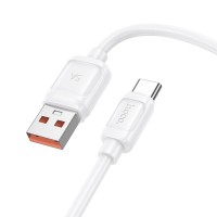 Кабель Hoco X115 USB  - Type-C (100W, 5A) белый