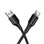 Кабель Hoco X120 USB  - Type-C (1м., 2.4A) цвет: черный