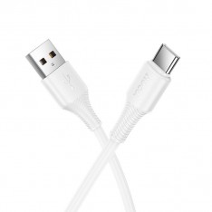 Кабель Hoco X120 USB  - Type-C (1м., 2.4A) цвет: белый