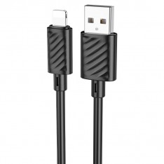 Кабель Hoco X88 USB to Lightning (2.4A) цвет: черный