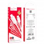 Кабель для зарядки iPhone (Type-C- Lightning) Hoco X88, белый