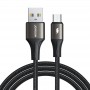 Кабель для зарядки телефона (USB - Micro-USB) JoyRoom S-A25, 3A, 1.2 м., черный