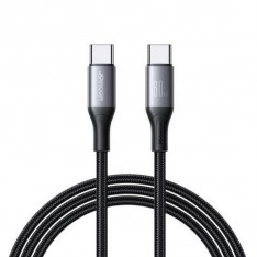 Кабель для iPhone 15-16 (Type-C - Type-C) JoyRoom S-A28, 60W, 1 м., черный