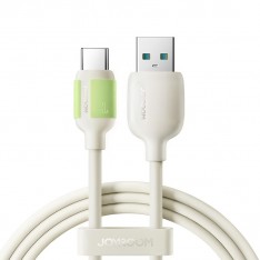 Кабель для зарядки телефона (USB - Type-C) JoyRoom S-A53, 3A, 1.2 м., бежевый